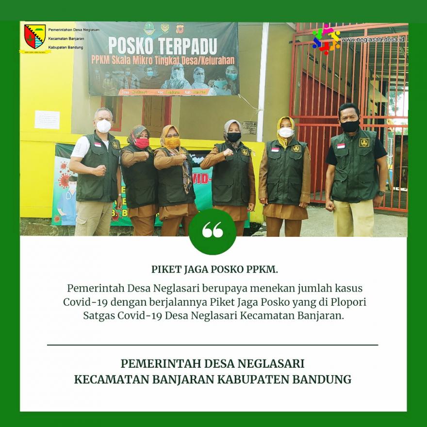 PIKET JAGA POSKO PPKM DARURAT